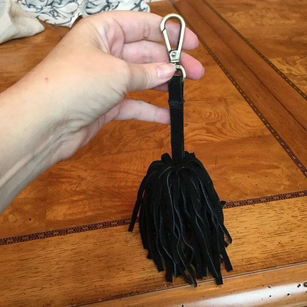FRINGE BALL Attaches to your Bag or Keys!
